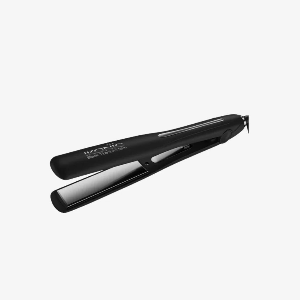Ikonic Professional Black Titanium Slim 3.0 Hair Straightener