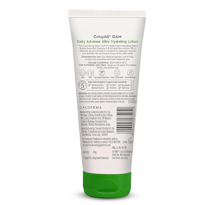 Cetaphil Dam Lotion - Pack of 100 gm