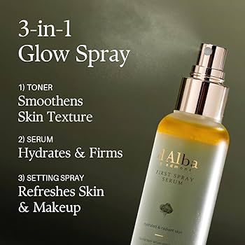 dAlba piedmont White Truffle First Spray Serum, Vegan, Non Comedogenic, Face Moisturizer (100ml)