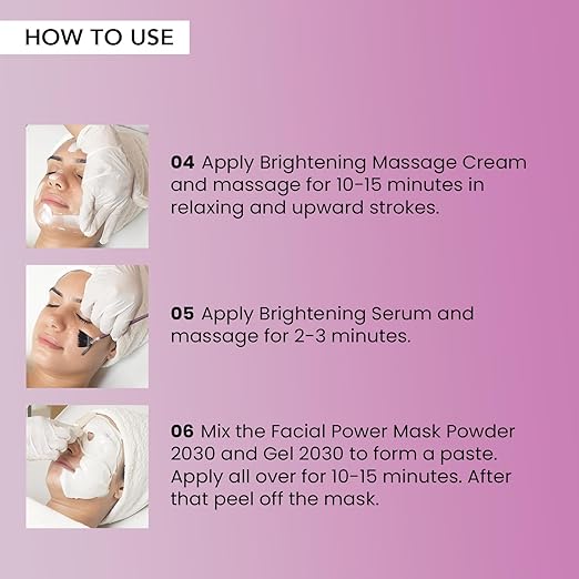 O3+ Bridal Facial Kit for Radiant & Glowing Skin with Hyaluronic Acid, Glycolic Acid and Niacinamide - Ideal for All Skin Types (60g+69ml)