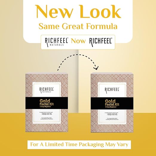 Richfeel Gold Facial Kit 5x50gms