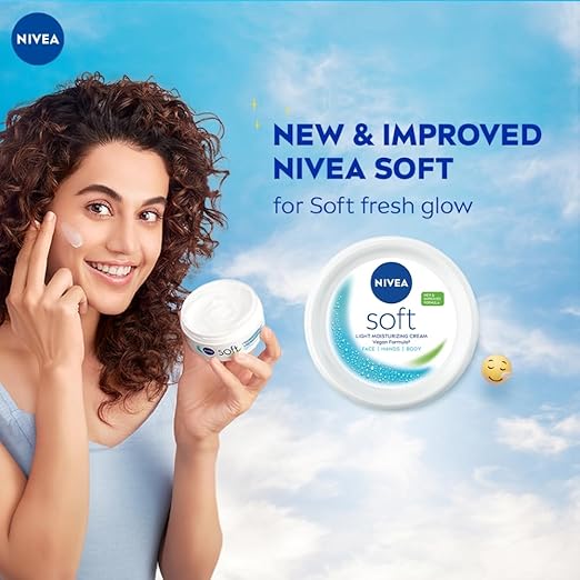 NIVEA Soft Light Moisturizer, 300 ml