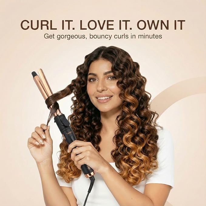 HNK Hair Curler Tong Twist 13mm