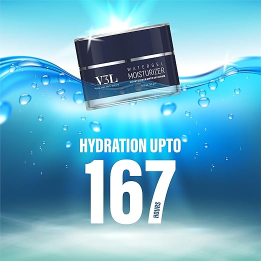 V3L Watergel Moisturizer lightweight, water-based moisturizer specially formulated for the Indian climate.50gm