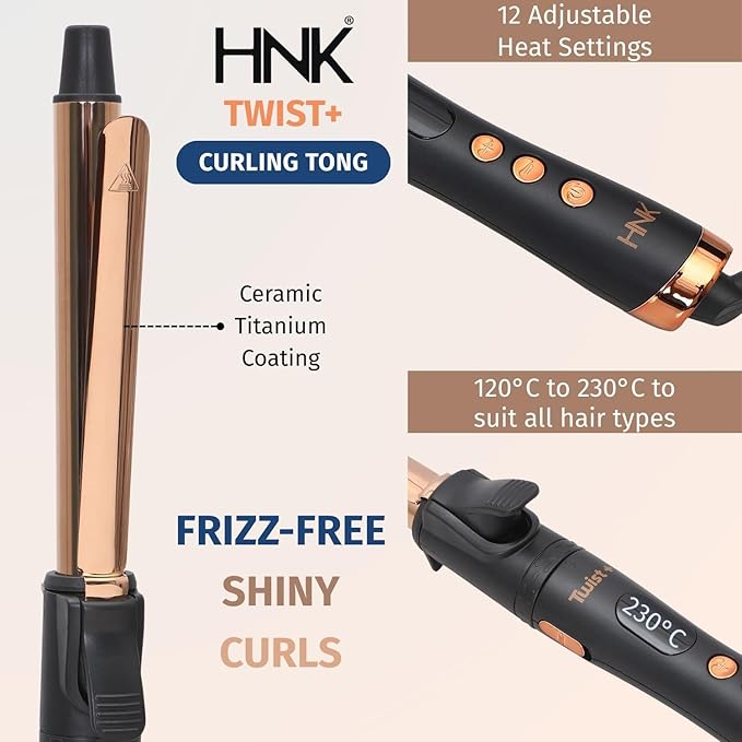 HNK Hair Curler Tong Twist 13mm