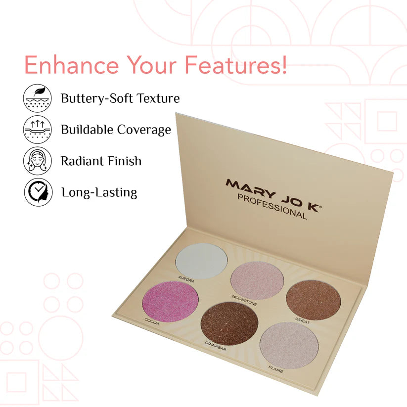 mary jo`k backstage glow palette