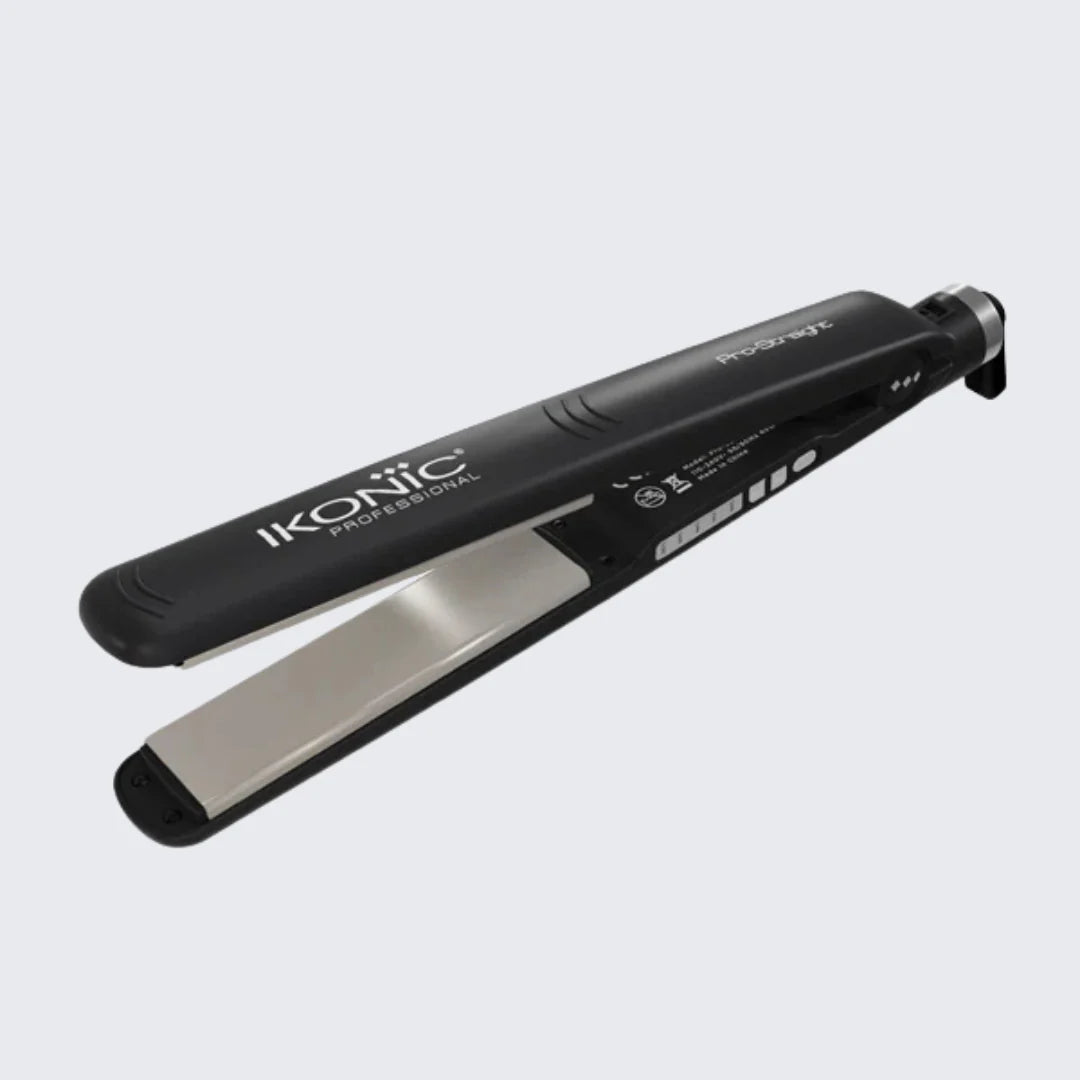 Ikonic Professional Pro Straight Black Hair Straightener