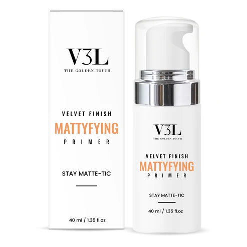 V3L  VELVET FINISH MATTYFYING PRIMER, 40ML