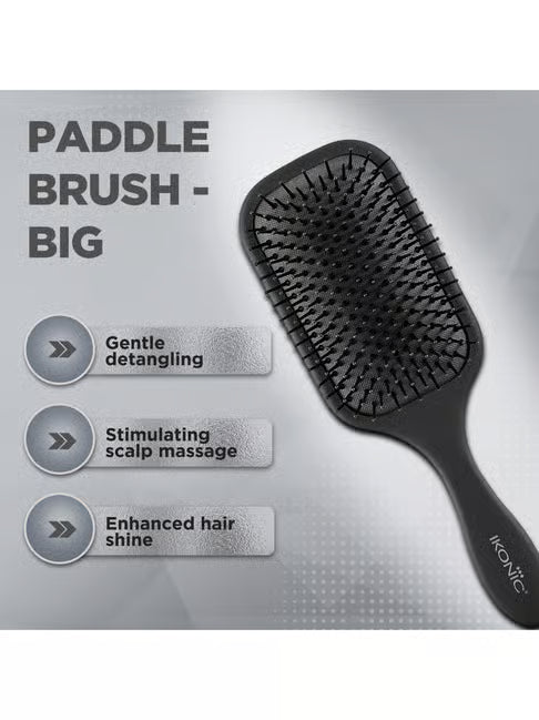 IKONIC Paddle Big Hair Brush - Black