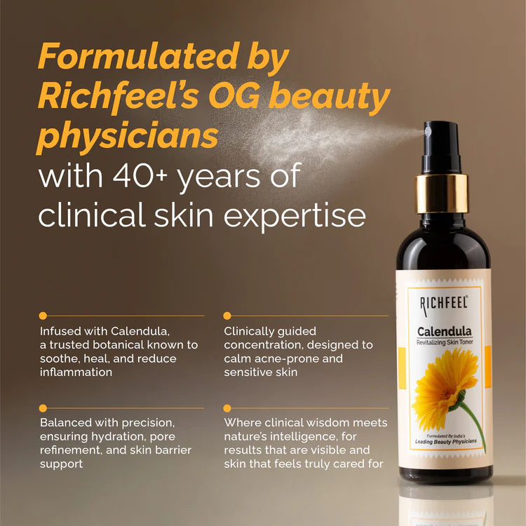 Richfeel Calendula Revitalizing Skin Toner 80 ml