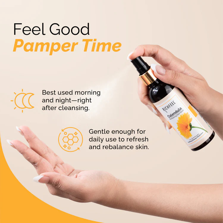 Richfeel Calendula Revitalizing Skin Toner 80 ml