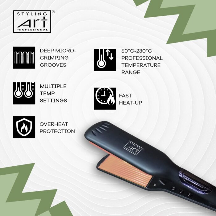 Styling Art ZIGGYPOP Micro-Crimper