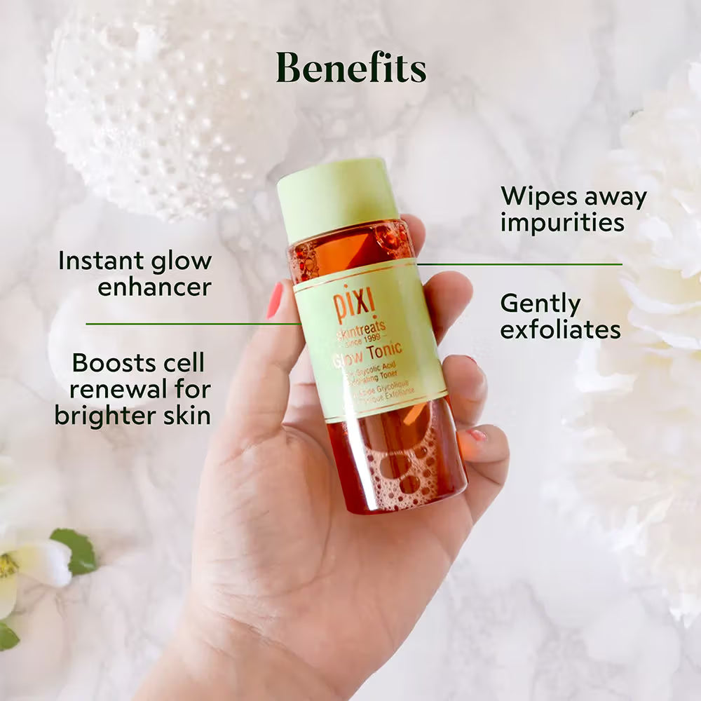 PIXI Glow Tonic Exfoliating Toner With Glycolic Acid (100ml)