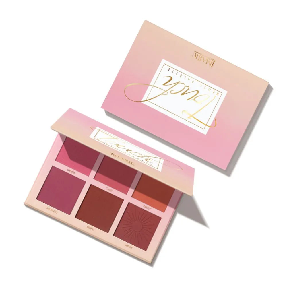 Imagic Touch Blush Palette 6 Color (42.8 gm)