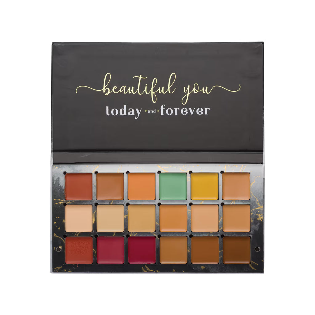 Aflairza One For All Black 18 Shades Makeup Palette