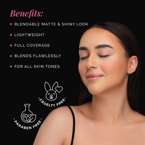 Aflairza One For All Black 18 Shades Makeup Palette