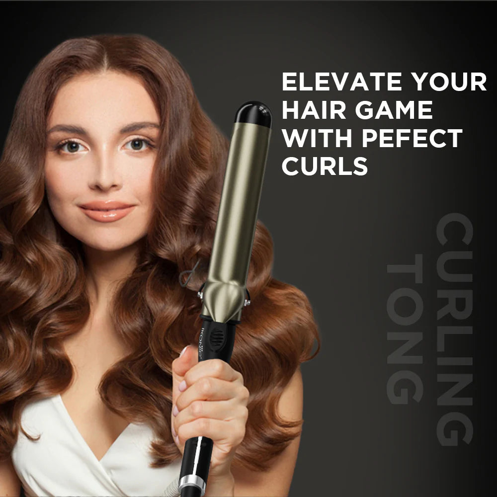 Ikonic Professional Curling Tong Hair Curler- 28mm