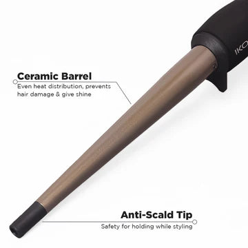 Ikonic Professional Conical Tong Hair Curler- cnt-25
