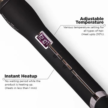 Ikonic Professional Conical Tong Hair Curler- cnt-25