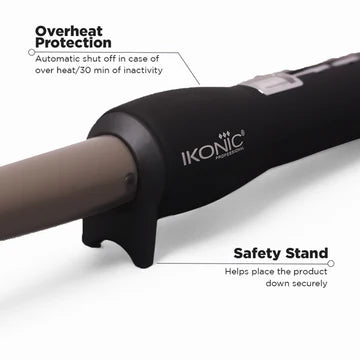 Ikonic Professional Conical Tong Hair Curler- cnt-25