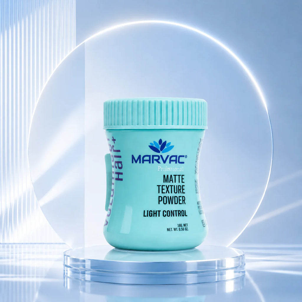 Marvac Hair Volumizing Powder Wax strong hold | Matte Finish | 100% natural & safe hair styling powder "Volumiser Hair+: Transform Flat Hair into Full Volume"
