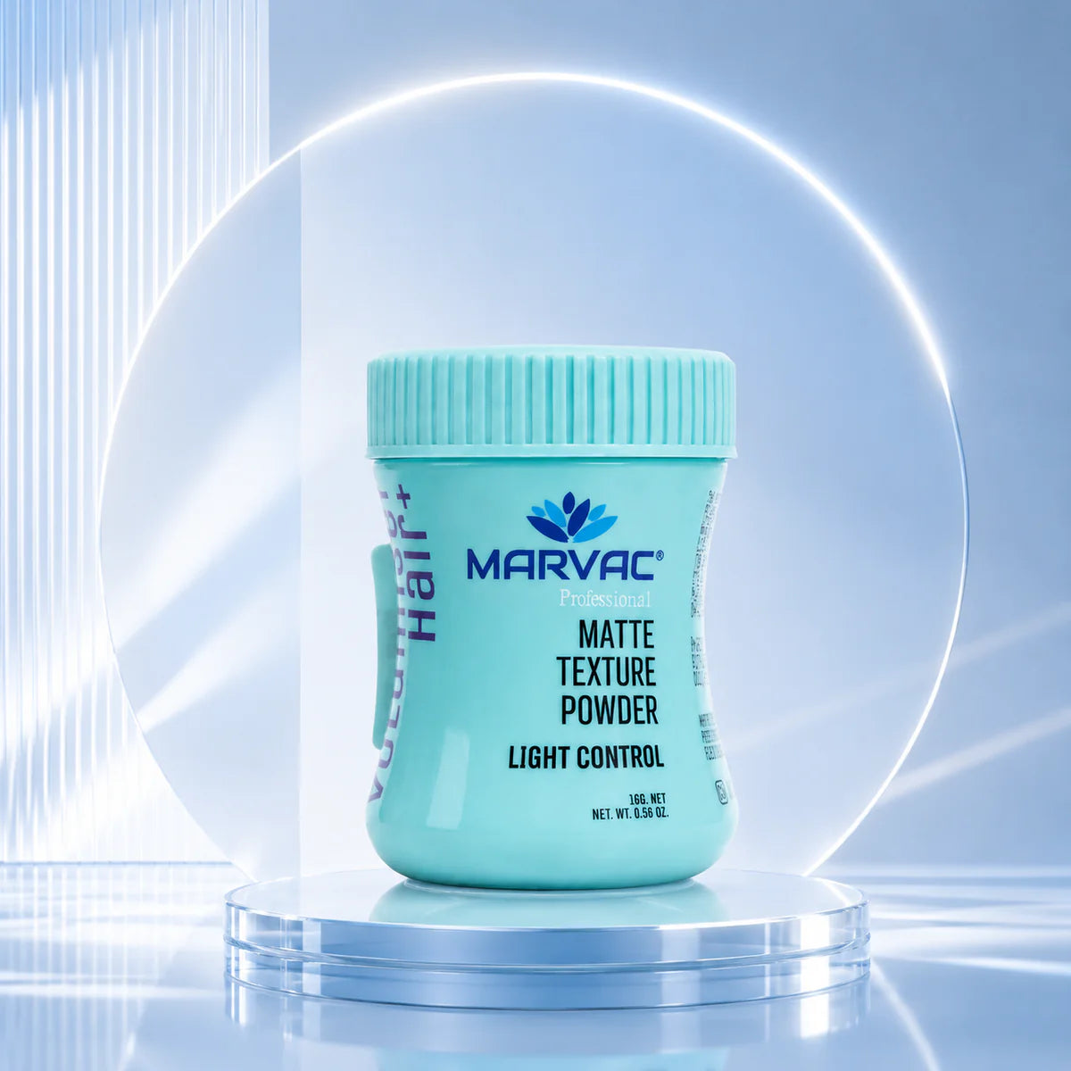 Marvac Hair Volumizing Powder Wax strong hold | Matte Finish | 100% natural & safe hair styling powder "Volumiser Hair+: Transform Flat Hair into Full Volume"
