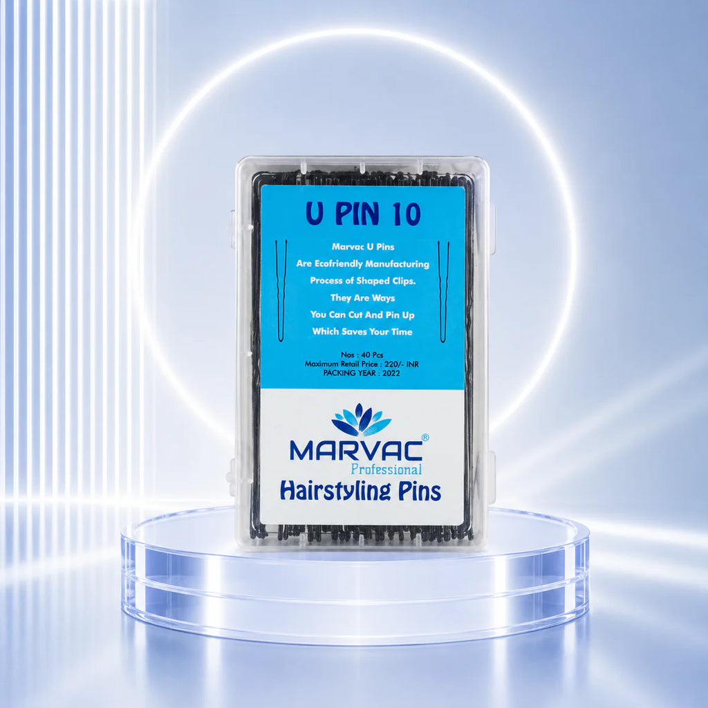 Marvac U Pins No.10 40pcs - Heavy Duty Hair Pins