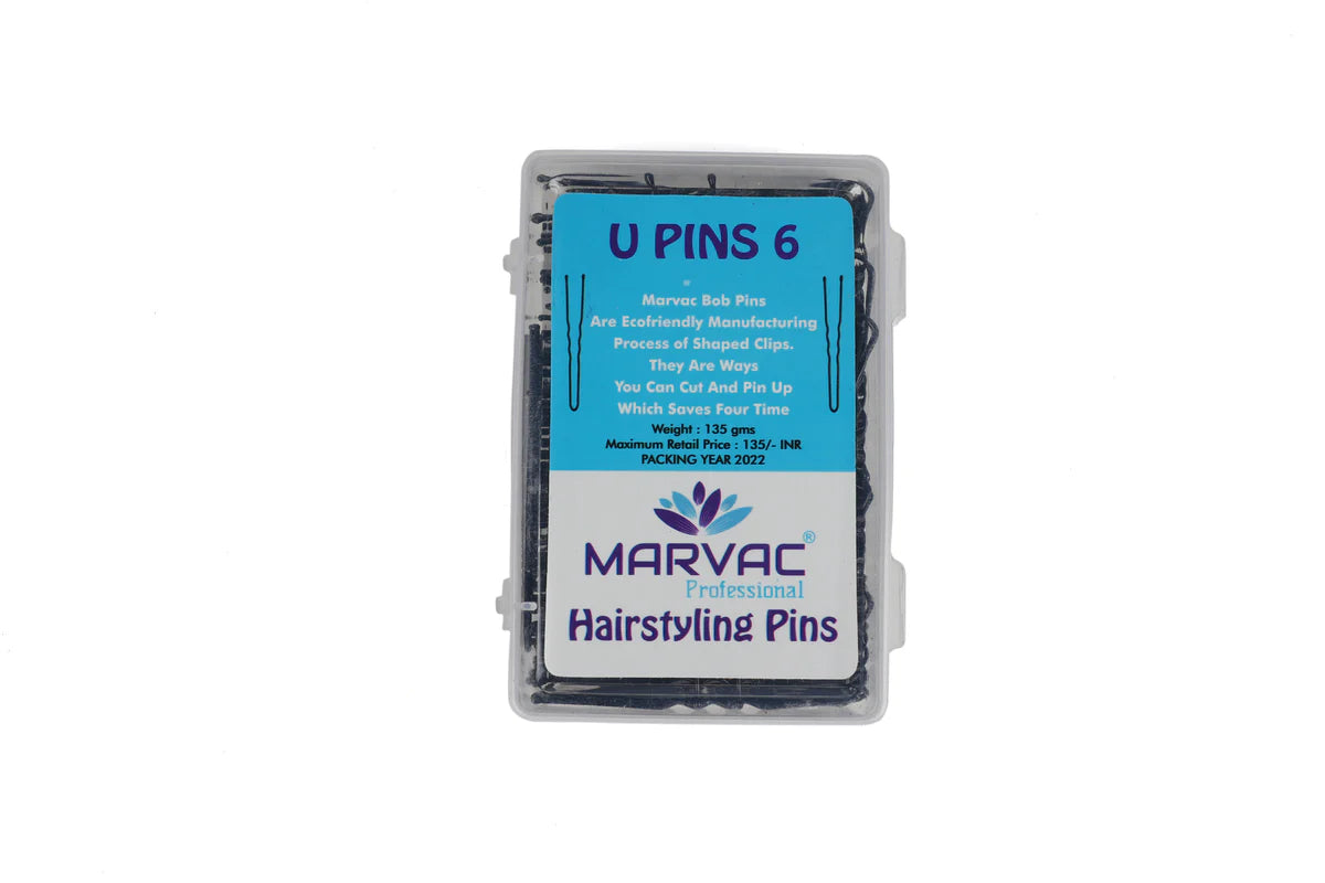 Marvac U Pins No.6 135g - Strong Hold Hair Pins
